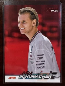 2024 Topps F1 Paddock Pass Rojo #25 Mick Schumacher - Imagen 1 de 2