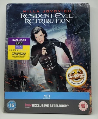 Resident Evil Retribution Blu ray Steelbook (2012) HMV EXCLUSIVE NEW & SEALED - Image 1 of 4