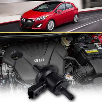 Válvula de control de vapor de purga de bote de 1,6 L para Kia Accent Hyundai Rio5 2006-2011 L4 Foto 1 de 4