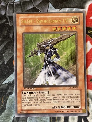 Silent Swordsman LV5 FET-EN008 Ultimate Rare 1st Edition VLP/NM Yugioh - Image 1 of 4