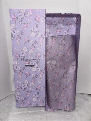 Chanclas LoveShackFancy x Havaianas Hibisco Delgadas Para Mujer 7/8 Nuevas con Etiquetas Foto 1 de 4