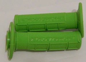 Motorcycle Grips ProGrip 794 7/8" Half Waffle Single density Green New - Picture 1 of 1