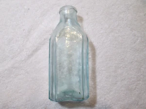Antique EARLY BLOWN IN MOLD Sauce Food Bottle CRUDE Applied Glass Lip Pontil - Picture 1 of 11