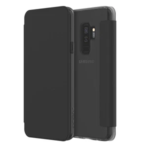 Incipio NGP Translucent Folio Case For Samsung Galaxy S9+ (Plus) Clear/Black - Picture 1 of 6