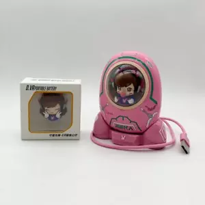 Blizzard Overwatch D.Va Space Capsule Power Bank Caricabatterie Veloce 10000 mAh - Foto 1 di 31