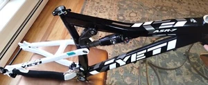 Yeti ASR-7 Frame Fox Talas Fit RC2 Fork UNCUT Steer Tube FOX RP23 Misc.New Parts - Picture 1 of 22