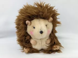 Aurora Hedgehog Plush Brown 5 Inch Stuffed Animal Toy - Picture 1 of 6