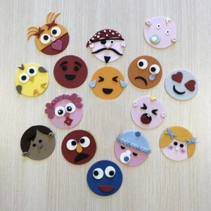 Cortador de fondant decoración de galletas faciales de animales arcilla hágalo usted mismo - Imagen 1 de 2