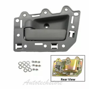 Front Left Inner Inside Door Handle For 05-11 Jeep Grand Cherokee Gray BJ0013-NS - Picture 1 of 8