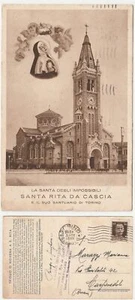 TORINO - SANTUARIO SANTA RITA DA CASCIA - VIAGG. 1943 -18265- - Picture 1 of 1