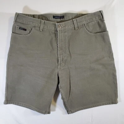 Pantalones Cortos Perry Ellis America Verde Lona Senderismo México De Colección Años 80 90 Talla 38 Foto 1 de 4
