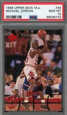 Michael Jordan 1998 Upper Deck MJx Basketball Card #34 Graded PSA 10