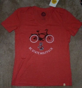 NEW LIFE IS GOOD NCAA NC State Wolfpack Camiseta Mujeres Damas XS X-Pequeña Nueva con etiquetas - Imagen 1 de 1