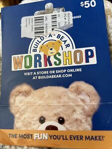 Build A Bear Workshop Gift Card $50