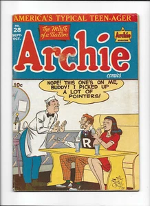 ARCHIE COMICS #28 [1947 VG-] LIPSTICK COVER! - Picture 1 of 2