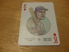2005 Hero Decks Los Angeles Dodgers Playing Card -Frank Howard-