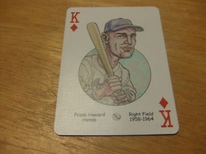 2005 Hero Decks Los Angeles Dodgers Playing Card -Frank Howard-