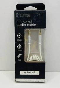IHome 3.5mm audio cable universal 4ft Long *Damaged Box* - Picture 1 of 5