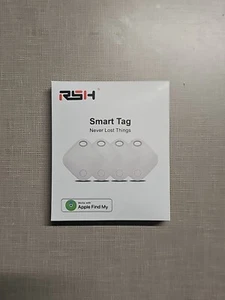 Key Finder Bluetooth Tracker for Luggage Works with Apple Find My Smart Tracker  - Picture 1 of 2