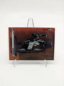 2020 Topps Chrome F1 PIERRE GASLY AlphaTauri France Orange Refractor #/25 #31 - Picture 1 of 2