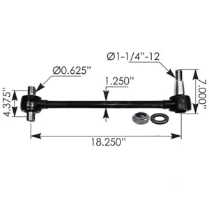 Drehmomentstange 18,250 Zoll versiegelt Mack Teil # 25160893-TMR591 - Bild 1 von 1