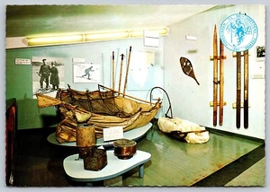 Ski House, Oslo, Norway, Skimuseet, Vintage Post Card - Picture 1 of 2