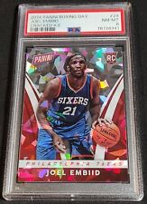 PSA 8 POP 2 RC /25 JOEL EMBIID CRACKED ICE ROOKIE ✨ONE HIGHER 2014-15 Boxing Day