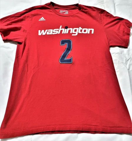 Men's Adidas Washington Wizards John Wall #2 Size Medium T-Shirt Cover