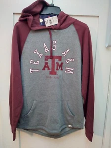 FANATICS TEXAS A&M Pull Over Hoody NCAA Men's Size Medium 80% Cotton Aggies NEW - Picture 1 of 7