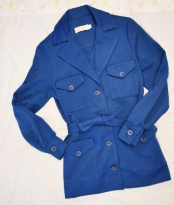 Blazer Catalina California EE. UU. Vintage Años 70 Cinturón 10 Azul Foto 1 de 4