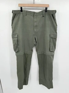 Boy Scout Convertible Uniform Pants Cargo BSA Camping US Adult Size 42x30 - Picture 1 of 7
