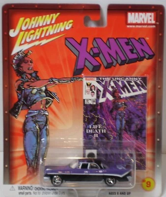 Johnny Lightning Marvel Comics Rel 1 #9 Uncanny X-Men – ’59 DeSoto - Image 1 of 4