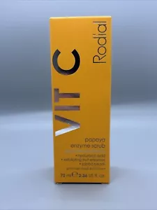 {I24} RODIAL VIT C PAPAYA ENZYME SCRUB Brighten & Renew 70ml/2.36oz SEALED - Picture 1 of 5