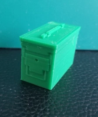 RC 1/10 Scale Green Ammo Can Box Bullet Rock Crawler Truck Miniature Accessories - Image 1 of 4