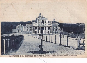 KK393-ISOLA DEL GRAN SASSO-SANTUARIO S.GABRIELE DELL'ADDOLORATA - Picture 1 of 1