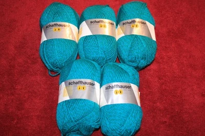Lote de 5 hilados Schaffhauser Lana lana virgen y acrílico 50 g Fiorella Foto 1 de 2