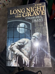 Charles L. Grant The Long Night Of The Grave 1st Signed Oxrun Horror Book 1986 - Bild 1 von 6