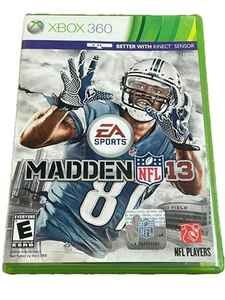 Madden NFL 13 - Microsoft Xbox 360 Completo CIB Juego Probado Limpio - Imagen 1 de 3
