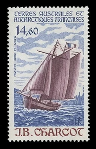 FSAT Sc# C 96, 1987 SHIP - J.B. CHARCOT - MINT F-VF NH - Picture 1 of 2