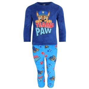 Textiel Trade Boys Paw Patrol Long Sleeve Fleece Pajama Set - Picture 1 of 4