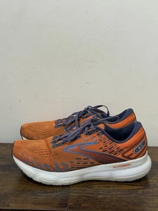 Brooks Glycerin 20 GTS Men's Running Shoes UK Size 10.5, Blue/Orange - Picture 1 of 15
