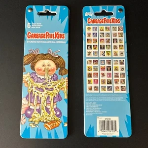 Garbage Pail Kids Series 1 and Series 2 Sticker Pack 6 Sheets Sandy Lion - Picture 1 of 2