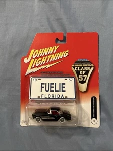 Corvette Johnny Lightning 1957 techo rígido diecast 1:64 - Imagen 1 de 5