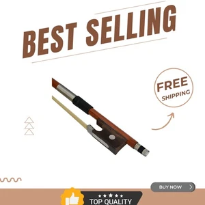Elegant 3/4 Size Violin Bow - Rosewood Frog and Non-Slip Grip for Students - Picture 1 of 7