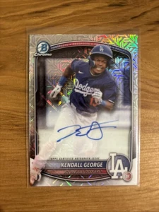 Auto 2025 Bowman Chrome #BMA-KG Kendall George Mojo Autographs - Picture 1 of 2