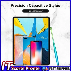 Penna a vita sottile sfumata per touch screen con punta in fibra (blu) Hot - Bild 1 von 10