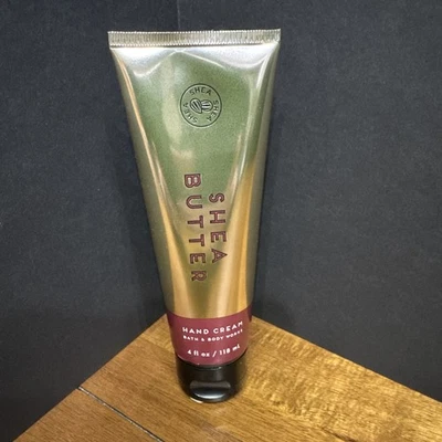 New Bath & Body Works Shea Butter Hand Cream Full Size 4 fl oz New **Rare** - Image 1 of 4