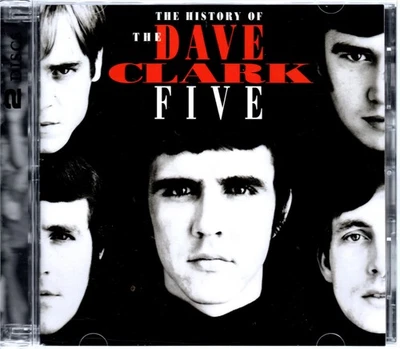 DAVE CLARK FIVE-HISTORY OF 1993 2CD SET 50 TRACKS EX - Image 1 of 2