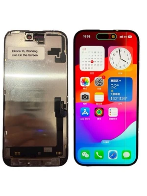 💯 iPhone 16 original Apple LCD screen ✔️ - Image 1 of 4