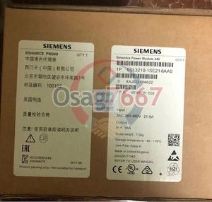 1 Stück Siemens 6SL3210-1SE21-8AA0 6SL3 210-1SE21-8AA0 Wechselrichter - Bild 1 von 10